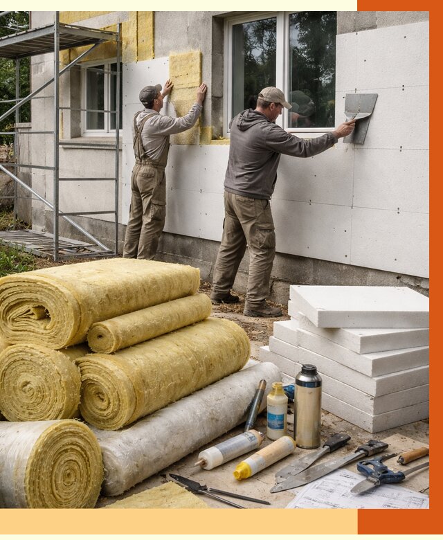 Утепление домов в Кунгуре под ключ от 4308 руб/м2 | Профессионально — ТепломастерКнг