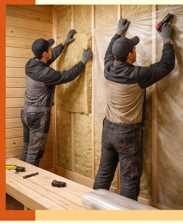 Профессиональное утепление сауны в Кунгуре с гарантиями качества