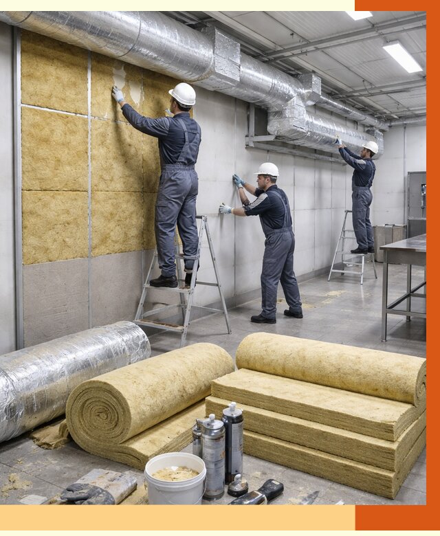 Утепление пищевого цеха в Кунгуре от 12820 руб./м² — комплексно под ключ | ТепломастерКнг