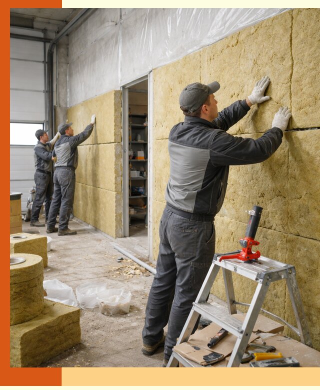 Утепление автосервиса и мастерских в Кунгуре качественно и надёжно