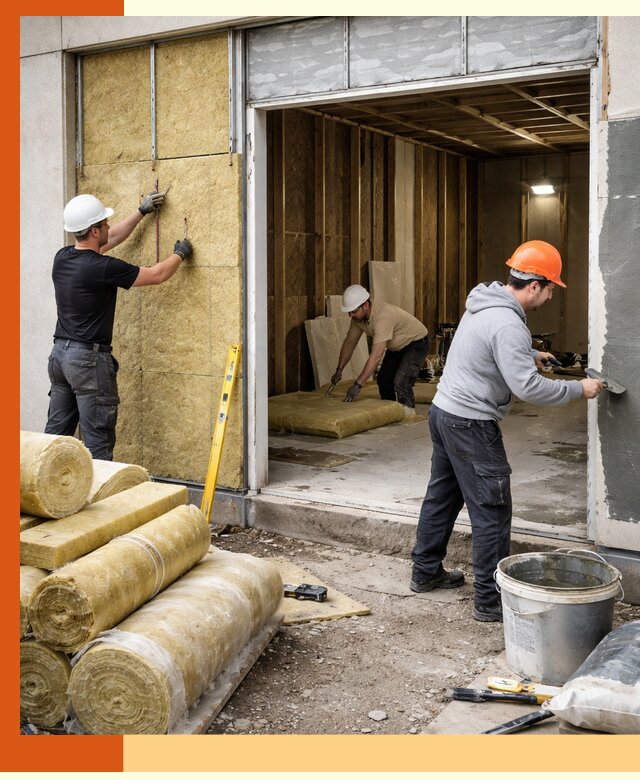 Утепление торгового павильона в Кунгуре — качественно и энергоэффективно