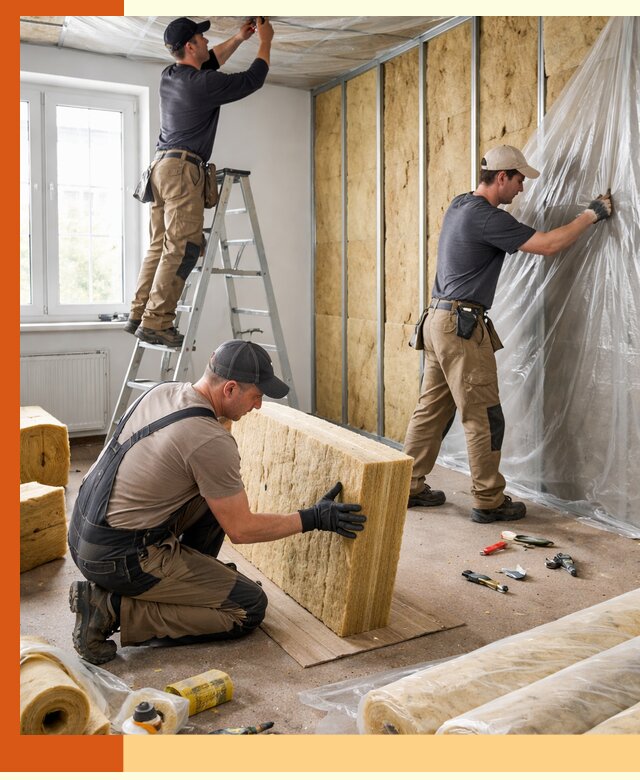 Утепление офисных помещений под ключ в Кунгуре