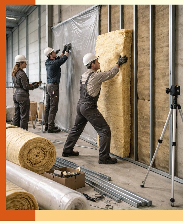 Утепление складского терминала в Кунгуре профессионально и надёжно