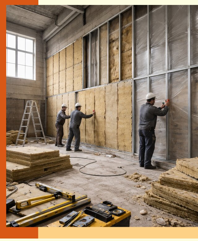 Утепление спортивного зала в Кунгуре качественно и недорого