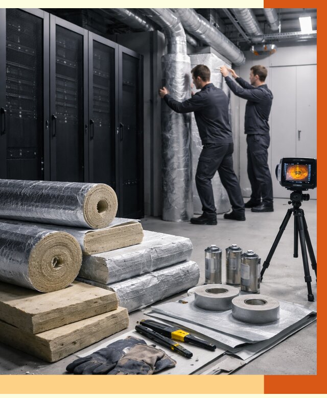 Утепление серверной в Кунгуре от 8718 руб./м² — комплексно под ключ | ТепломастерКнг