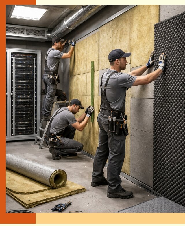 Утепление серверной комнаты профессионально в Кунгуре