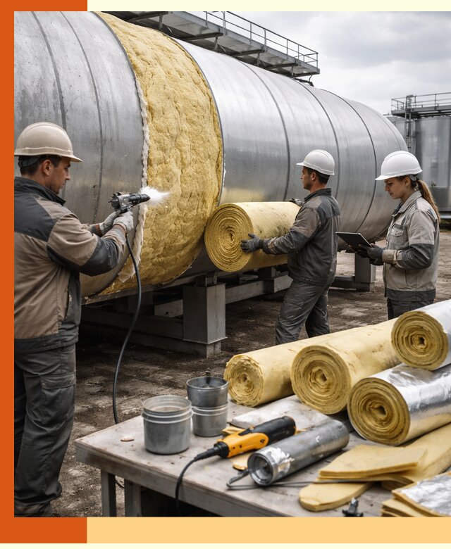 Утепление цистерны в Кунгуре — утеплители и монтаж под ключ