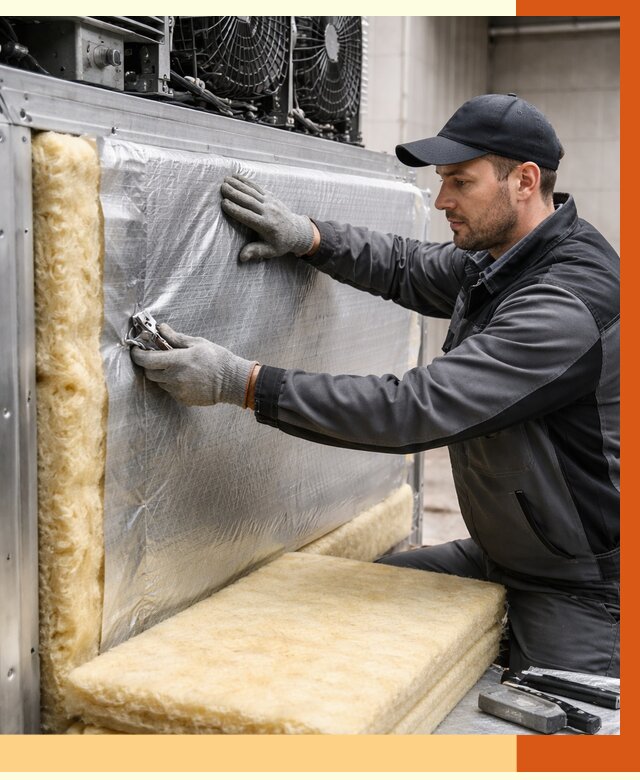 Утепление холодильного агрегата в Кунгуре от 8718 руб. под ключ | ТепломастерКнг