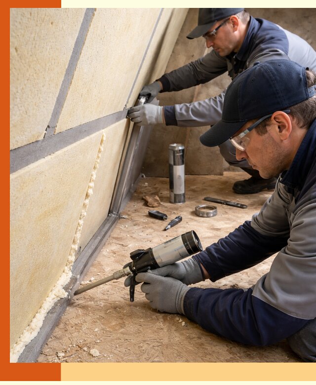 Герметизация стыков ППУ в Кунгуре — надежное уплотнение швов