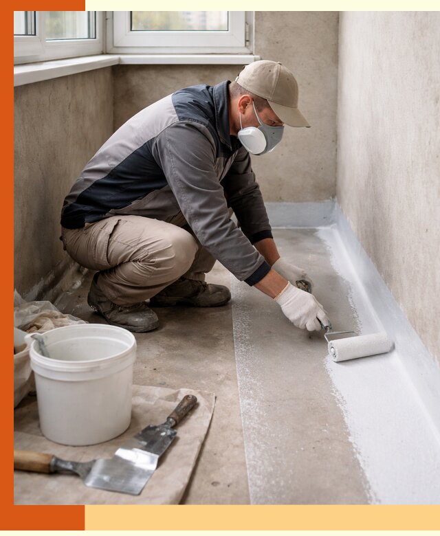 Утепление балкона жидкой теплоизоляцией в Кунгуре