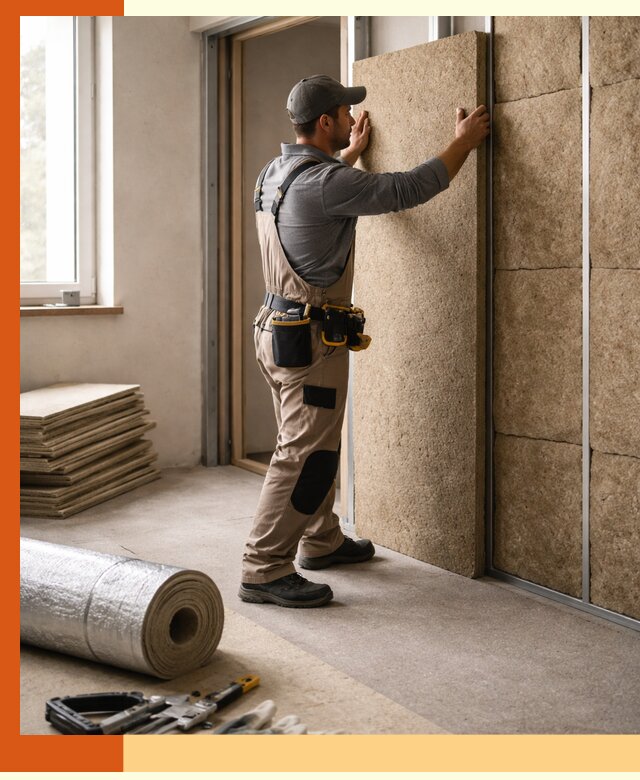 Шумоизоляция дома в Кунгуре — комплексная защита от шума