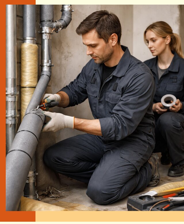 Шумоизоляция труб в Кунгуре: профессиональная звукоизоляция под ключ