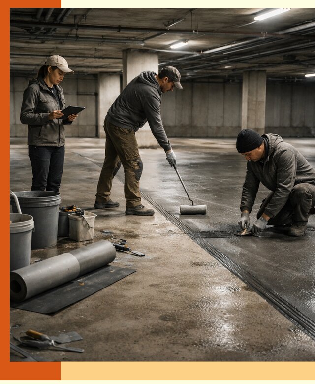 Гидроизоляция паркинга в Кунгуре: качественная защита зданий