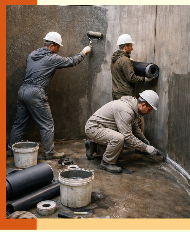 Гидроизоляция резервуара профессионально в Кунгуре