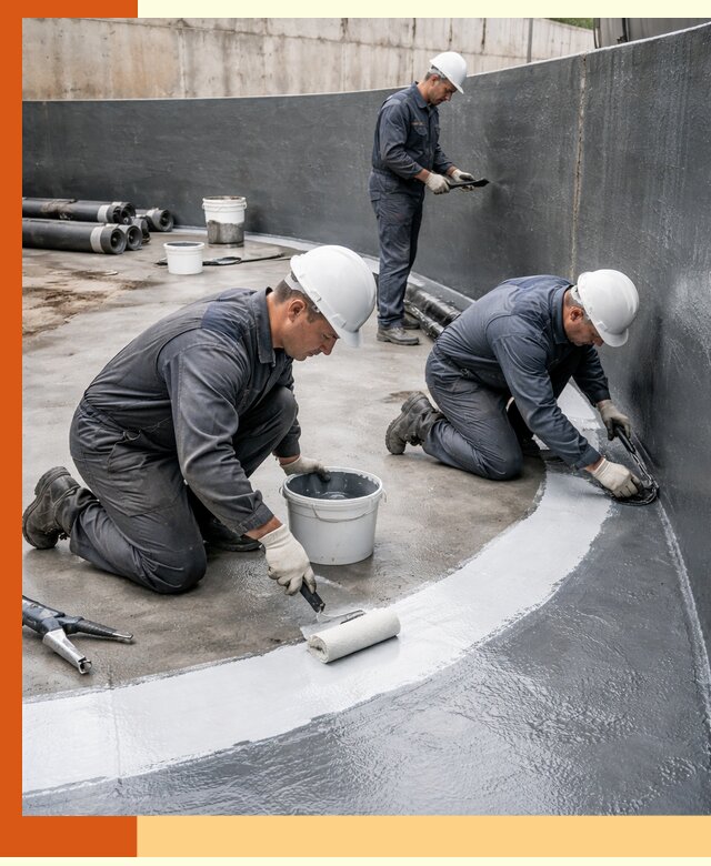 Гидроизоляция резервуара для топлива в Кунгуре