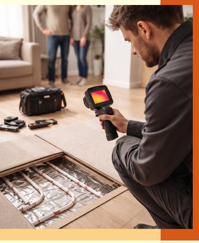 Тепловизионное обследование теплого пола в Кунгуре от 4615 руб. — ТепломастерКнг