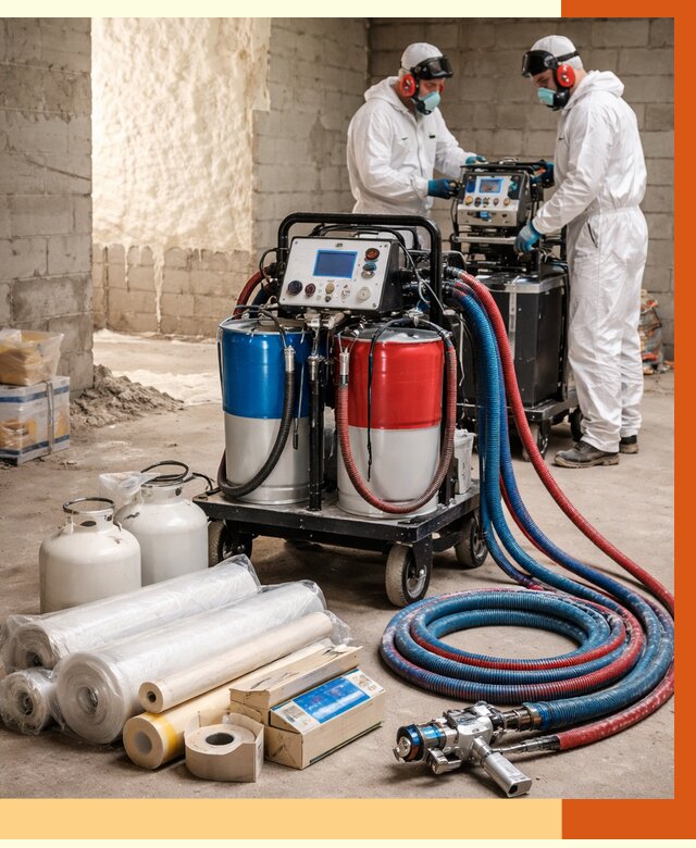 Аренда установки для напыления ППУ в Кунгуре от 35896 руб. | ТепломастерКнг