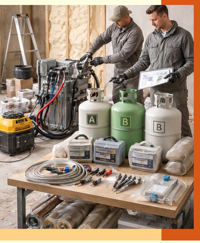 Продажа компонентов ППУ с консультацией в Кунгуре от 4308 руб. | ТепломастерКнг